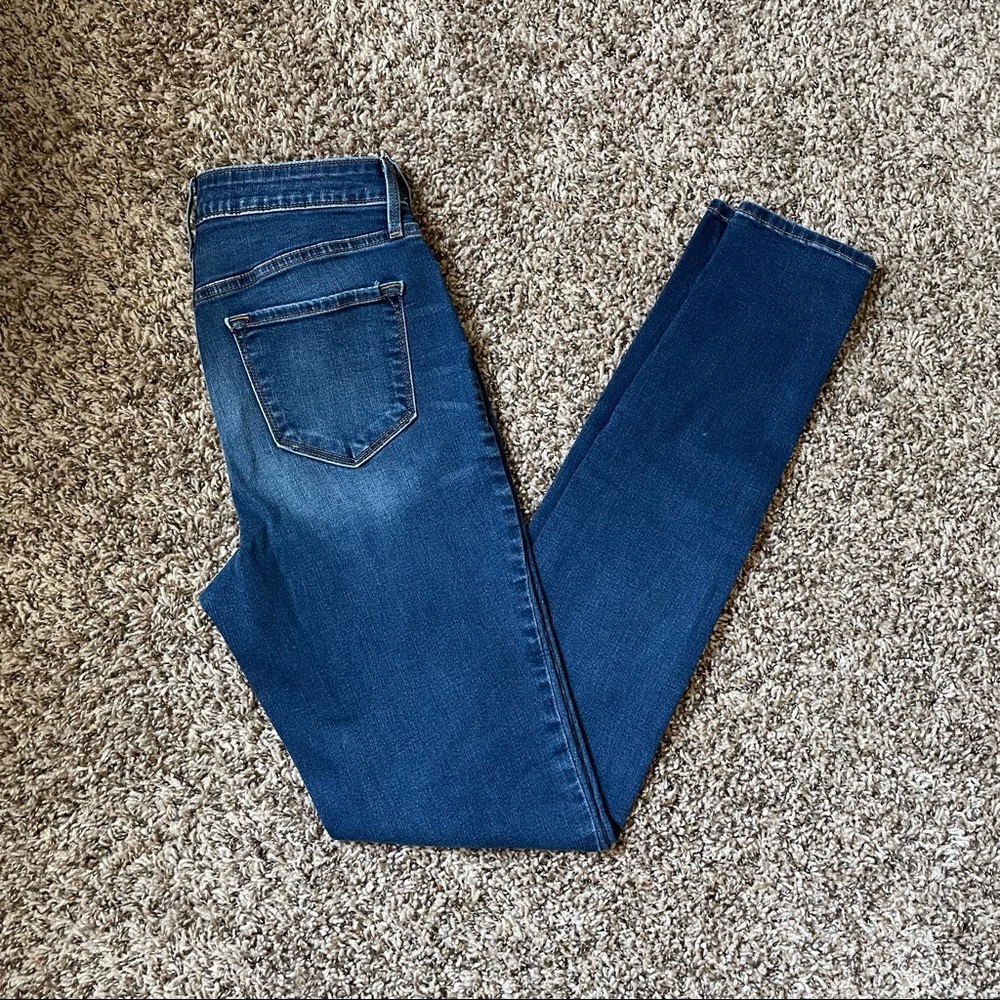 Old Navy High Rise Rockstar Skinny Jeans Tall Long
